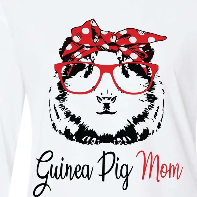 Guinea Pig Mom Womens Cotton Relaxed Long Sleeve T-Shirt