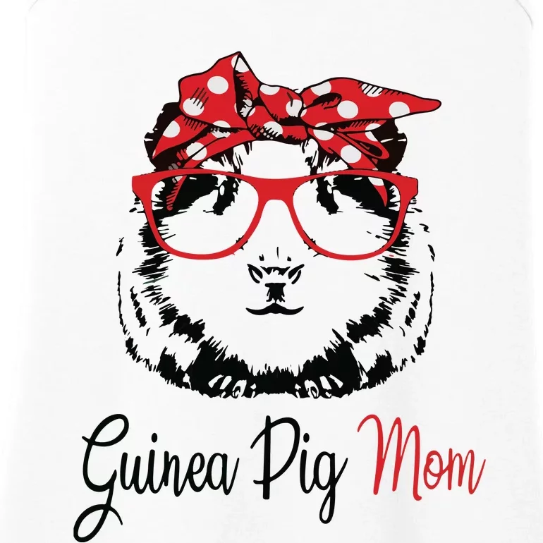 Guinea Pig Mom Ladies Essential Tank