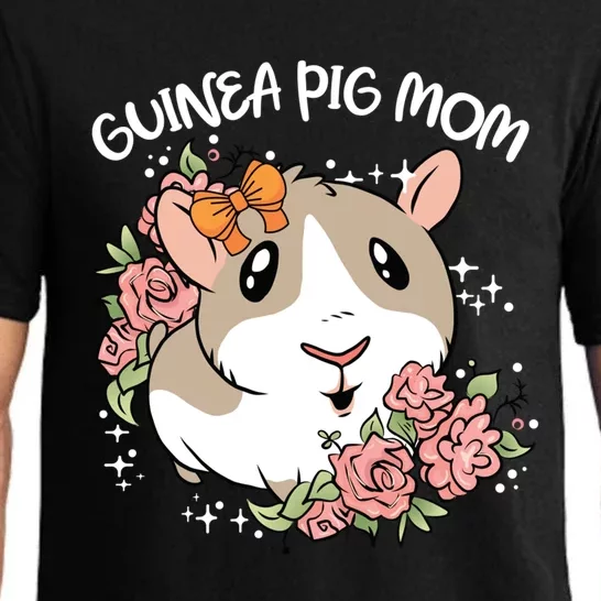 Guinea Pig Mom Cute And Funny Gift For Pet Animal Lovers Mommy Mama Mothers Pajama Set