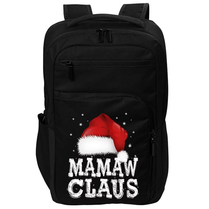 Ghristmas Pajama Mamaw Santa Claus Costume Matching Family Cute Gift Impact Tech Backpack