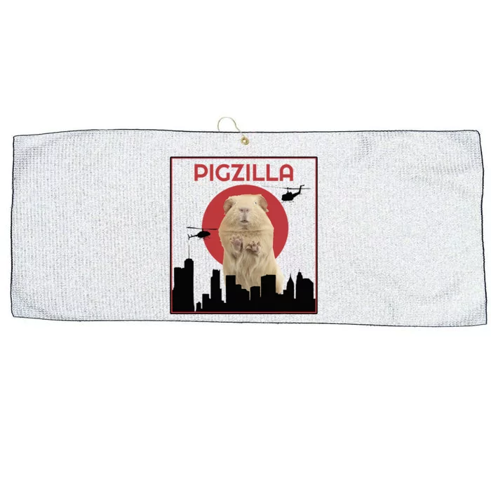 Guinea Pig Novelty Pigzilla Large Microfiber Waffle Golf Towel