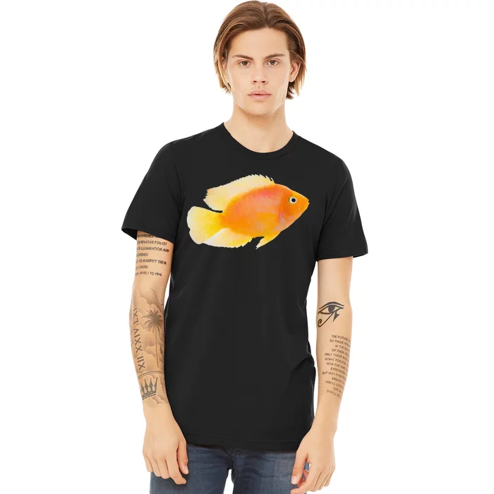 GoldFish Pet Novel Design For Aquarium Nature Lover Premium T-Shirt