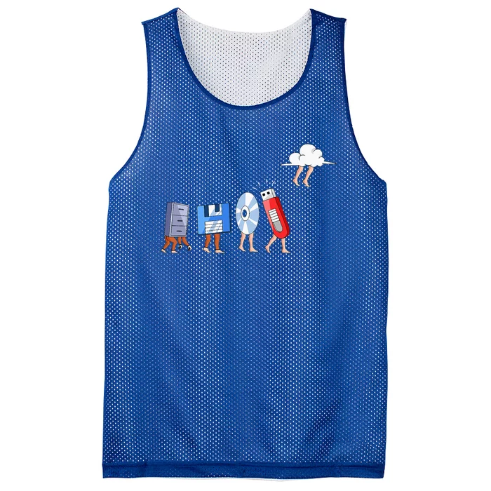 Geek Programmer Nerd Developer Computer Mesh Reversible Basketball Jersey Tank