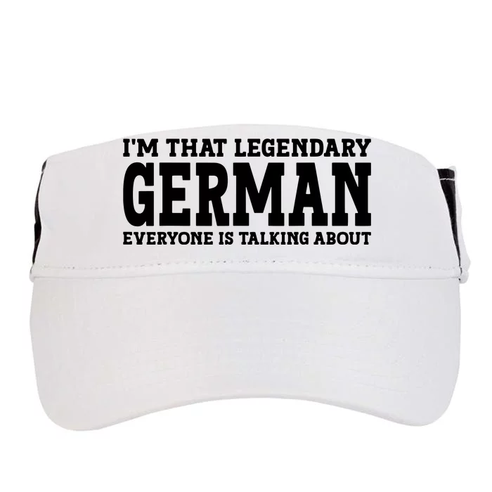 German Personal Name First Name Funny German Adult Drive Performance Visor