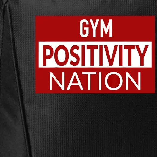 Gym positivity nation City Backpack