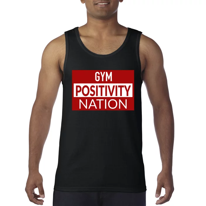 Gym positivity nation Tank Top