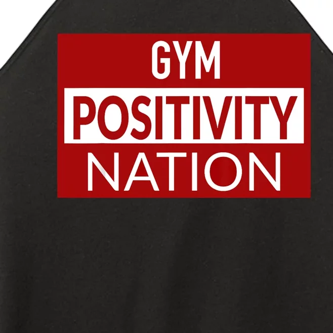 Gym positivity nation Women’s Perfect Tri Rocker Tank