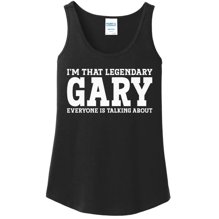 Gary Personal Name Funny Gary Ladies Essential Tank