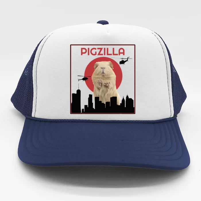 Guinea Pig Novelty Pigzilla Trucker Hat