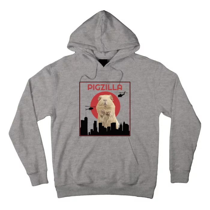 Guinea Pig Novelty Pigzilla Tall Hoodie