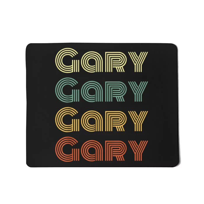 GARY Personalized Name Retro Vintage Gifts For GARY Mousepad