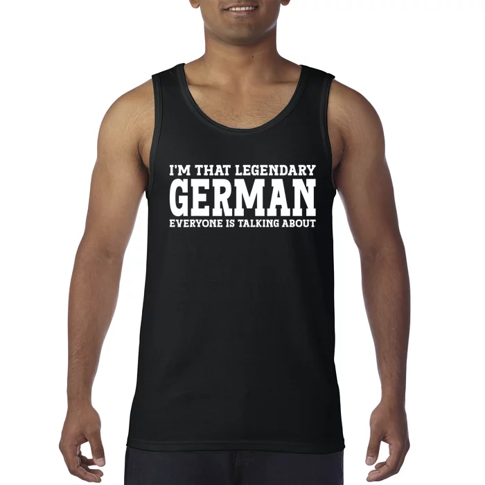 German Personal Name First Name Funny German Tank Top