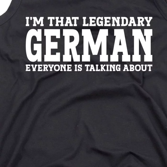 German Personal Name First Name Funny German Tank Top