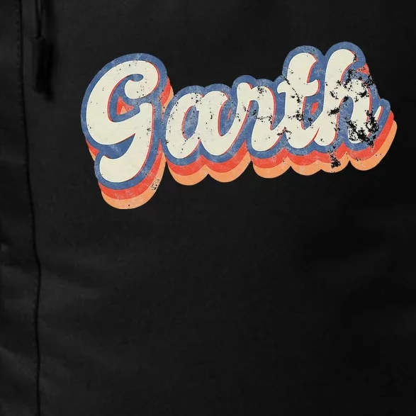 Garth Personalized Name Custom Lettering 70's Daily Commute Backpack