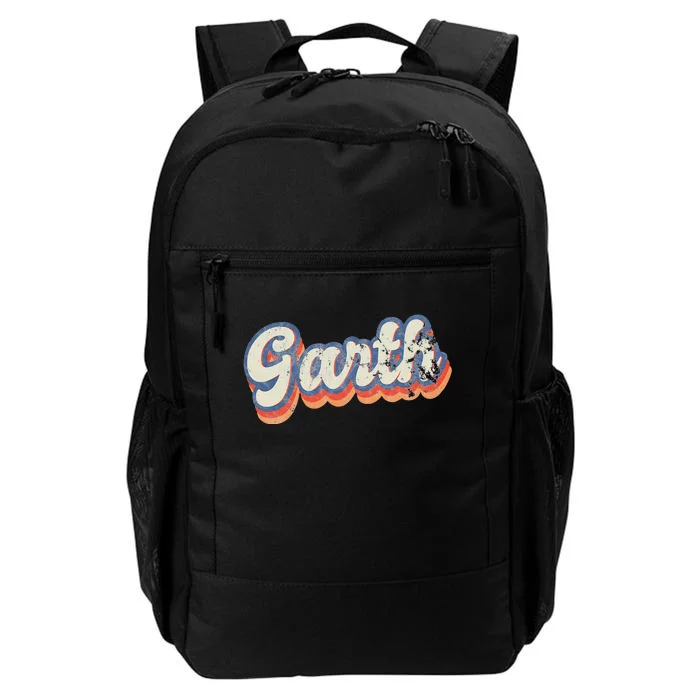 Garth Personalized Name Custom Lettering 70's Daily Commute Backpack