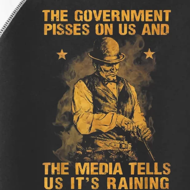 Government Pisses On Us And The Media Tell Us ItS Raining Toddler Fine Jersey T-Shirt