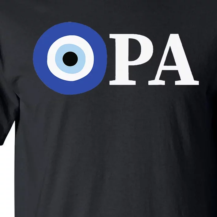 Greek Pride Opa Evil Eye Tall T-Shirt