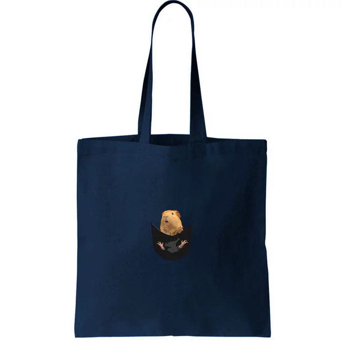 Guinea Pig Owner Cute Pocket Guinea Pig Tote Bag