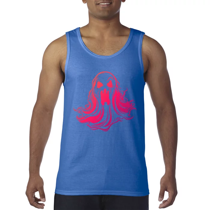 Ghost Poltergeist Paranormal Spooky Halloween Gift Tank Top