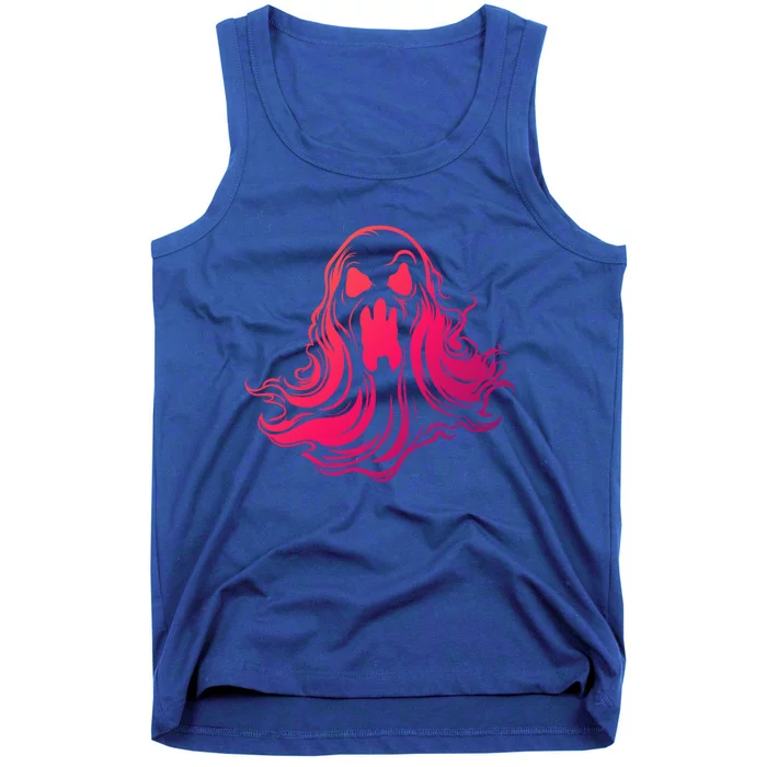 Ghost Poltergeist Paranormal Spooky Halloween Gift Tank Top