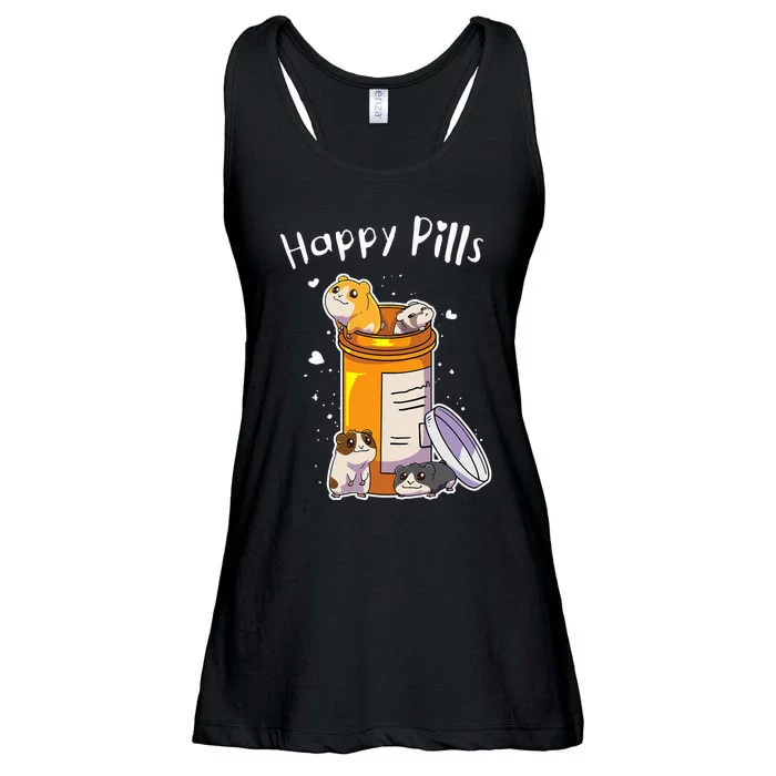 Guinea Pigs Pills Anime Cute Ladies Essential Flowy Tank