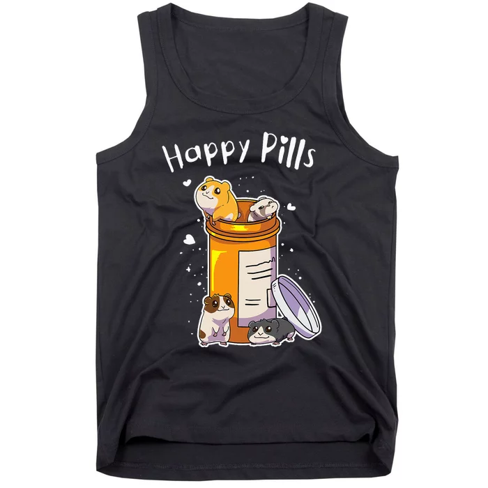 Guinea Pigs Pills Anime Cute Tank Top