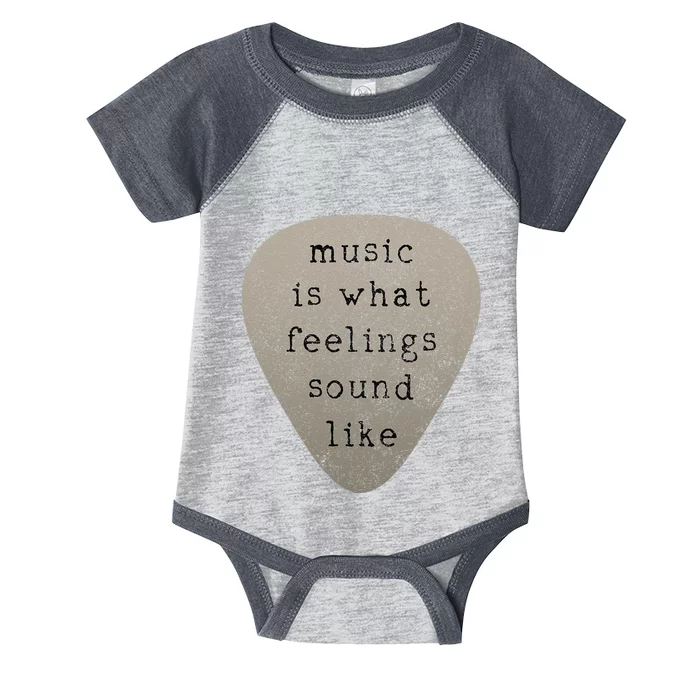 Guitar Player Plectrum Guitarist Musician Infant Baby Jersey Bodysuit