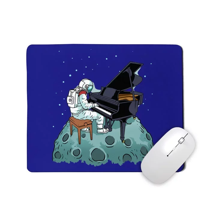 Grand Piano Pianist Gift Astronaut Music Piano Mousepad