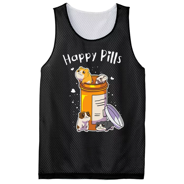 Guinea Pigs Pills Anime Cute Gift Mesh Reversible Basketball Jersey Tank