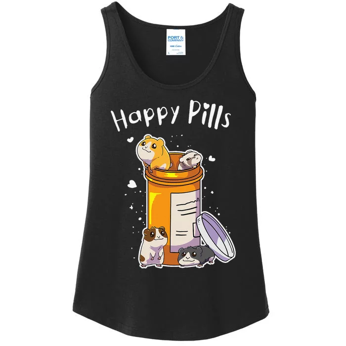 Guinea Pigs Pills Anime Cute Gift Ladies Essential Tank