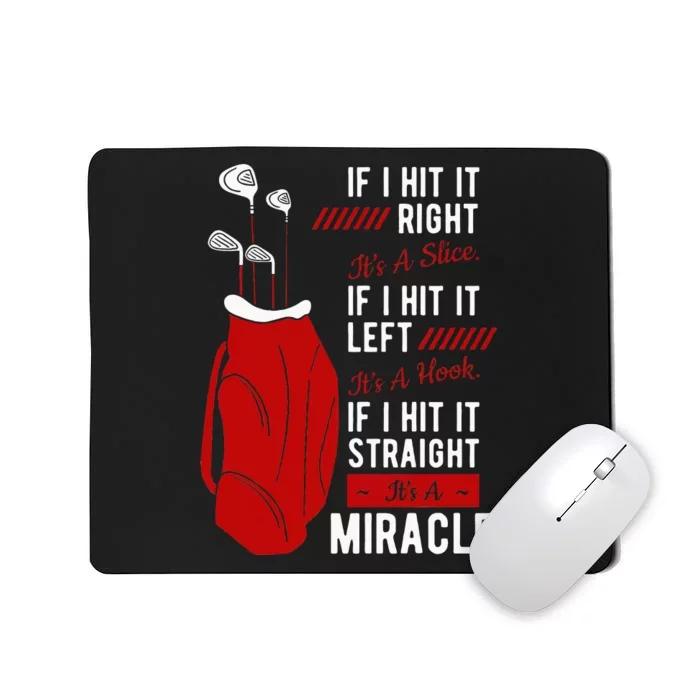 Golf Putter Par Golfer Birdie Golfing Bogey Eagle Gift Idea Mousepad