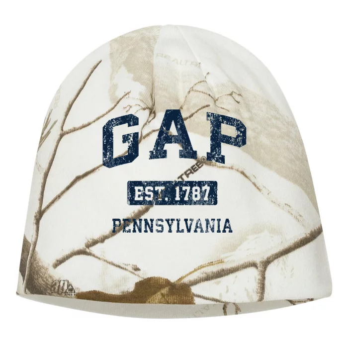 Gap Pennsylvania PA Vintage Athletic Sports Design Kati - Camo Knit Beanie