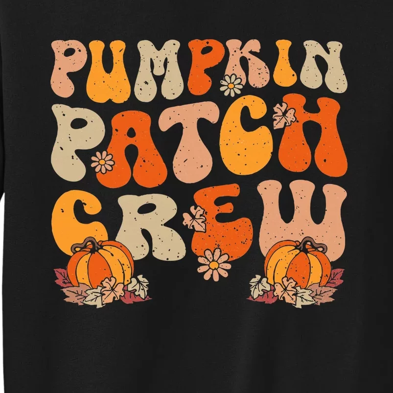 Groovy Pumpkin Patch Crew Thanksgiving Fall Autumn Sweatshirt