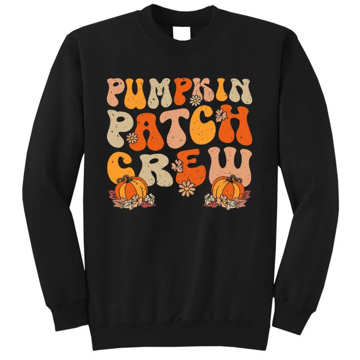 Groovy Pumpkin Patch Crew Thanksgiving Fall Autumn Sweatshirt