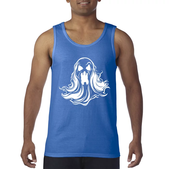 Ghost Poltergeist Paranormal Spooky Halloween Gift Tank Top