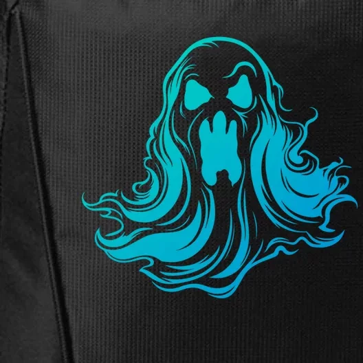 Ghost Poltergeist Paranormal Spooky Halloween Gift City Backpack