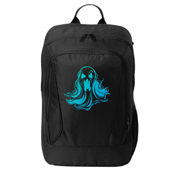 Ghost Poltergeist Paranormal Spooky Halloween Gift City Backpack