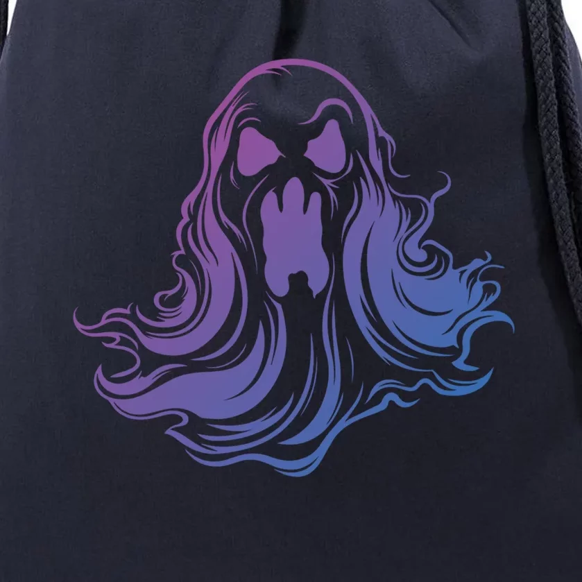 Ghost Poltergeist Paranormal Spooky Halloween Gift Drawstring Bag