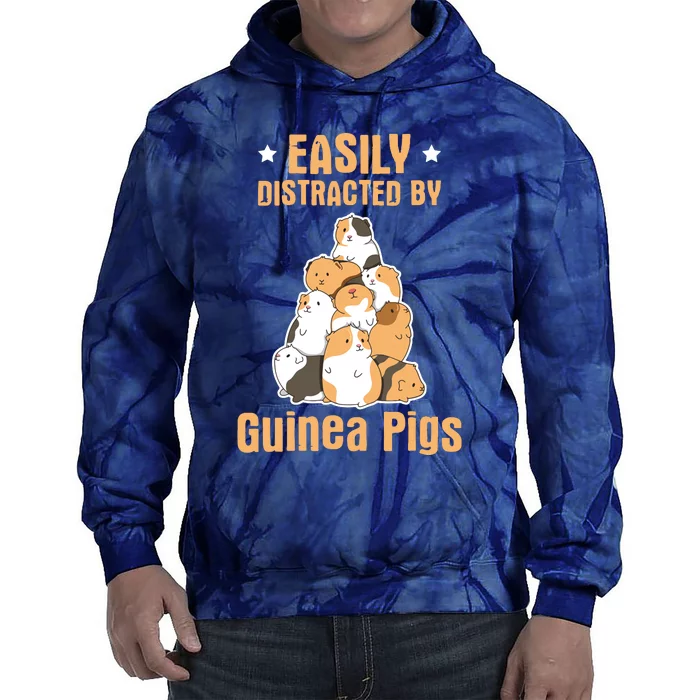 Guinea Pig Quote For A Guinea Lover Tie Dye Hoodie