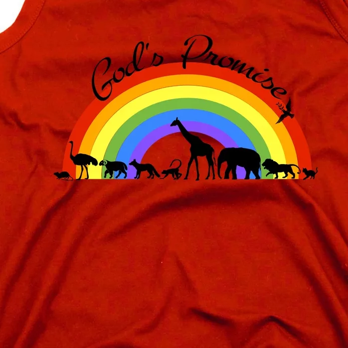 Rainbow Giraffe Women's Tank