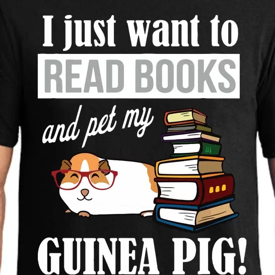 Guinea Pig Read Books Pajama Set