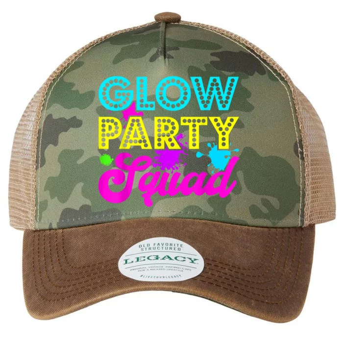 Glow Party Squad Halloween Costume Party Colorful Legacy Tie Dye Trucker Hat