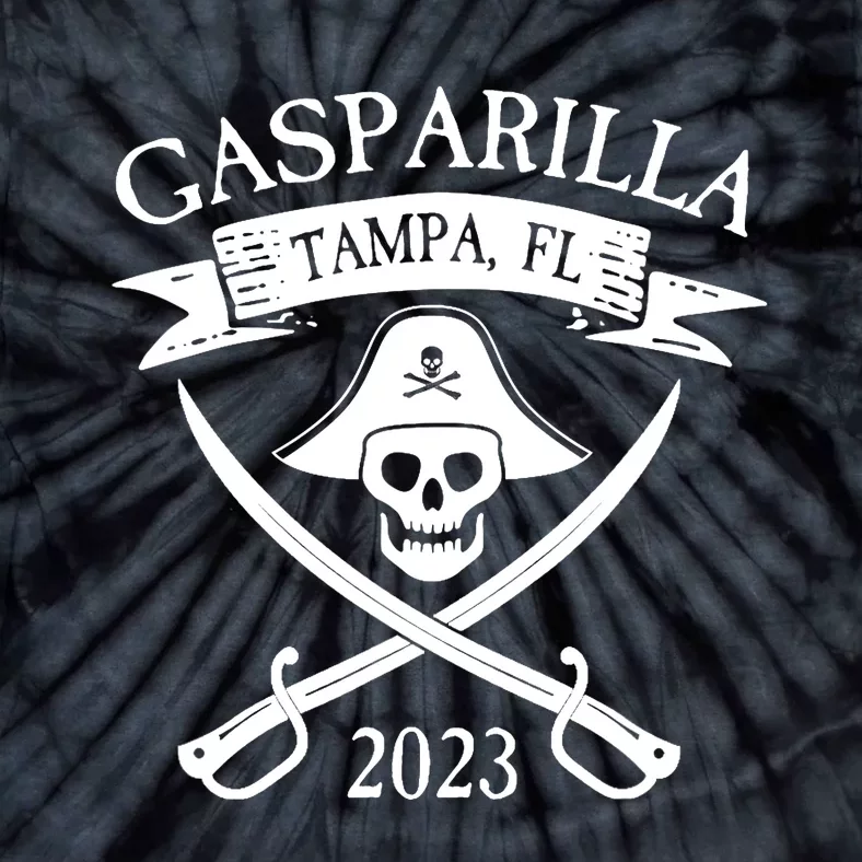 Gasparilla Pirate Souvenir Tampa Parade Florida Gasparilla Tie-Dye T-Shirt