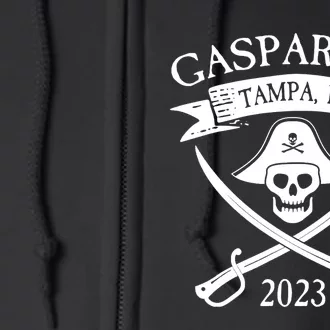 Gasparilla Pirate Souvenir Tampa Parade Florida Gasparilla Full Zip Hoodie