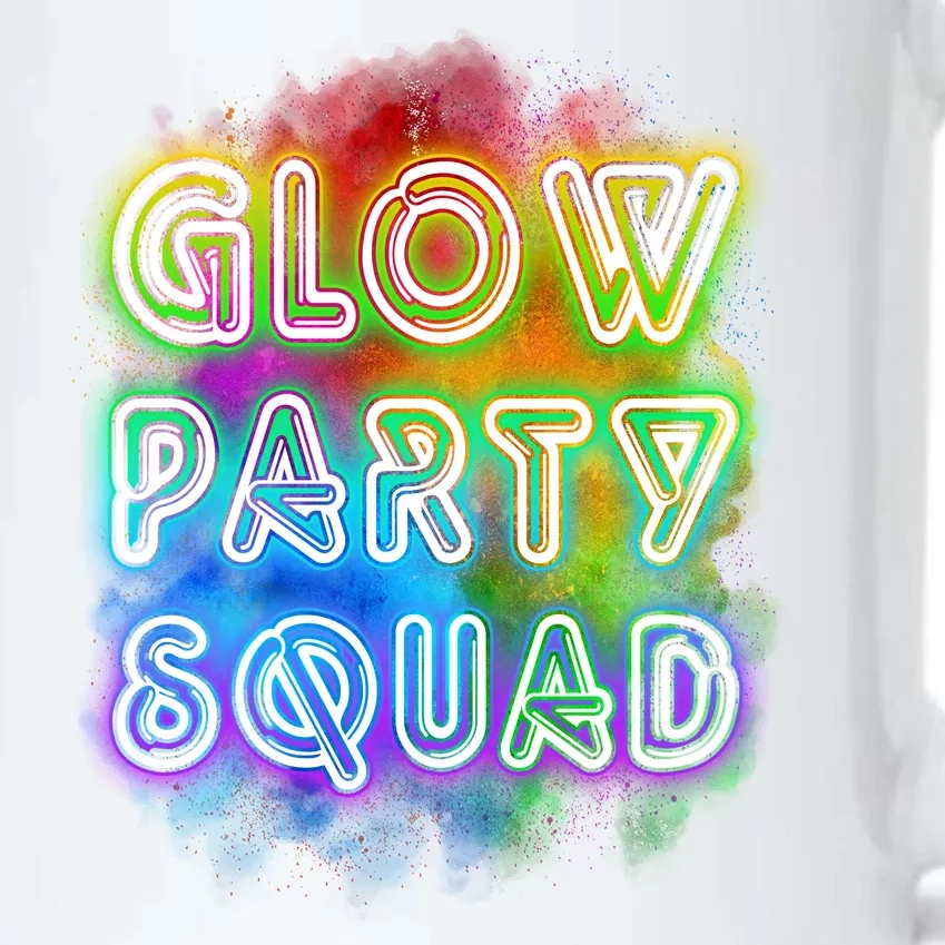 Glow Party Squad Black Color Changing Mug