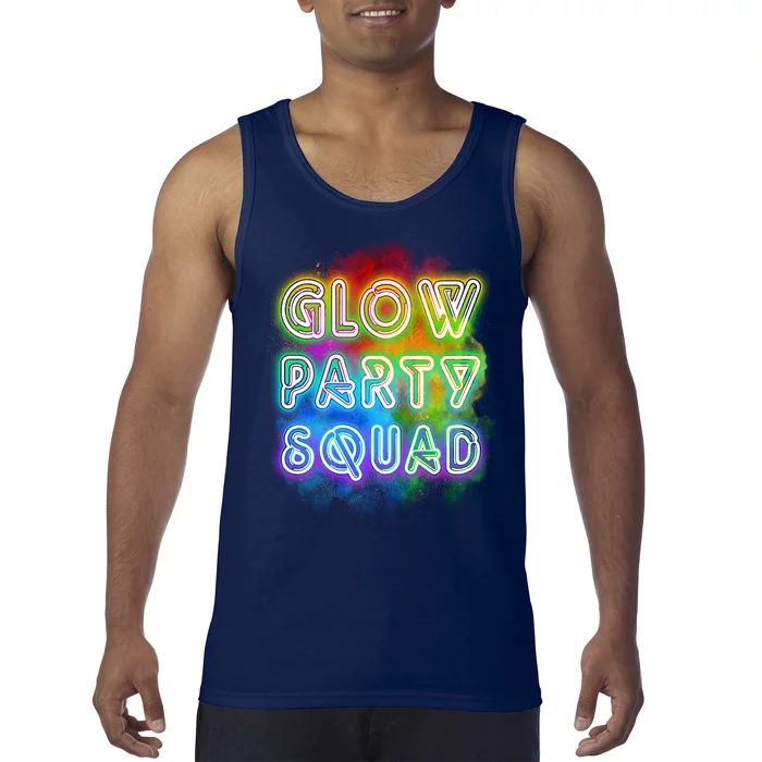 Glow Party Squad Tank Top