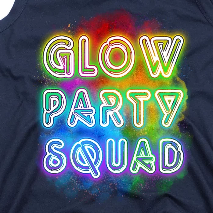 Glow Party Squad Tank Top