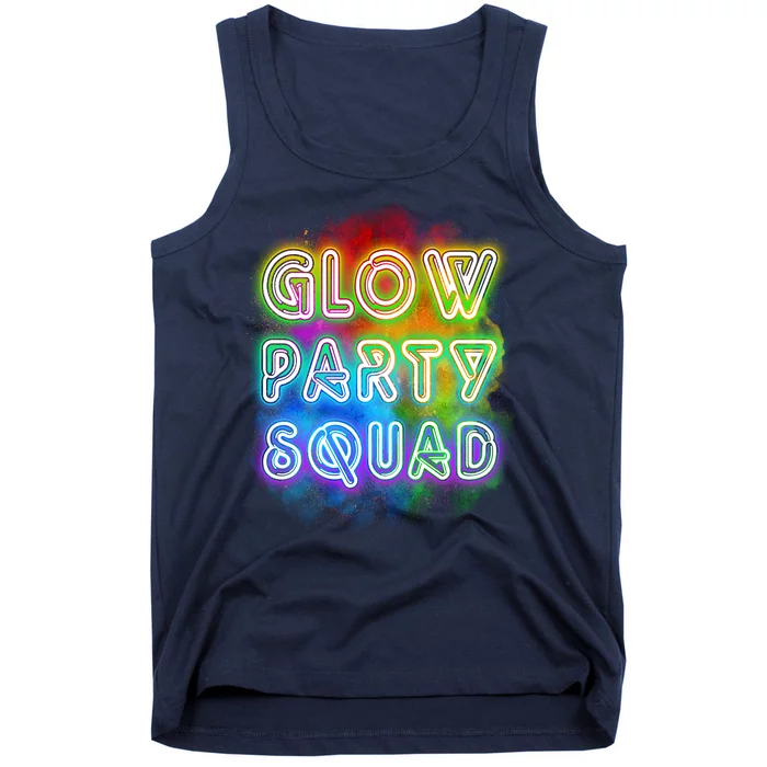 Glow Party Squad Tank Top