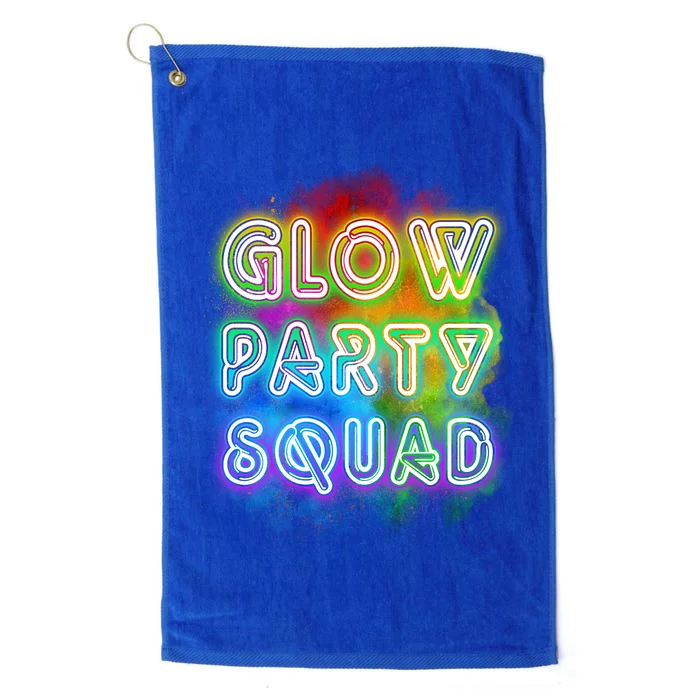 Glow Party Squad Platinum Collection Golf Towel