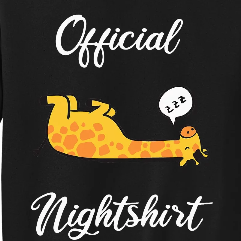 Giraffe Pet Sleepshirt Nightwear Nightshirt Sleep Pajama Sweatshirt